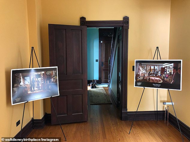 The house has been renovated to look as it did when the family lived there in 1901