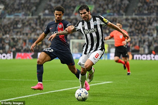 Newcastle United midfielder Sandro Tonali has admitted he has a problem with gambling