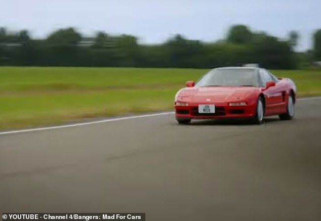 The series features Tinie Tempah taking a rare Honda NSX supercar to the track.  The 1991 Japanese performance model has a 3.0-litre V6 petrol engine and a top speed of 270 km/h