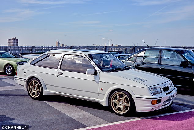 The show aims to transport car enthusiasts back in time with vehicles that will bring back many nostalgic memories.  In the photo: Ford Sierra Cosworth