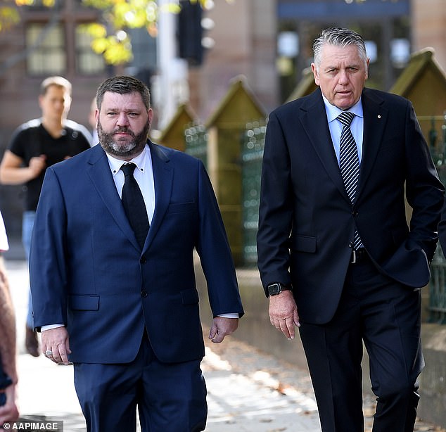 But comments condemning the Prime Minister's response by Radio 2GB's Ray Hadley and Sky News Australia presenter Paul Murray (pictured together) prompted a swift response from the Prime Minister's office.