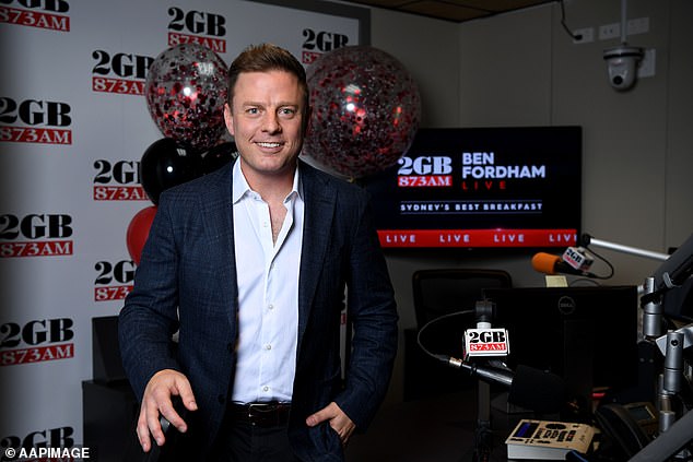 2GB's Ben Fordham also became involved in the row on Wednesday, but said he accepted the Prime Minister's version of what was said