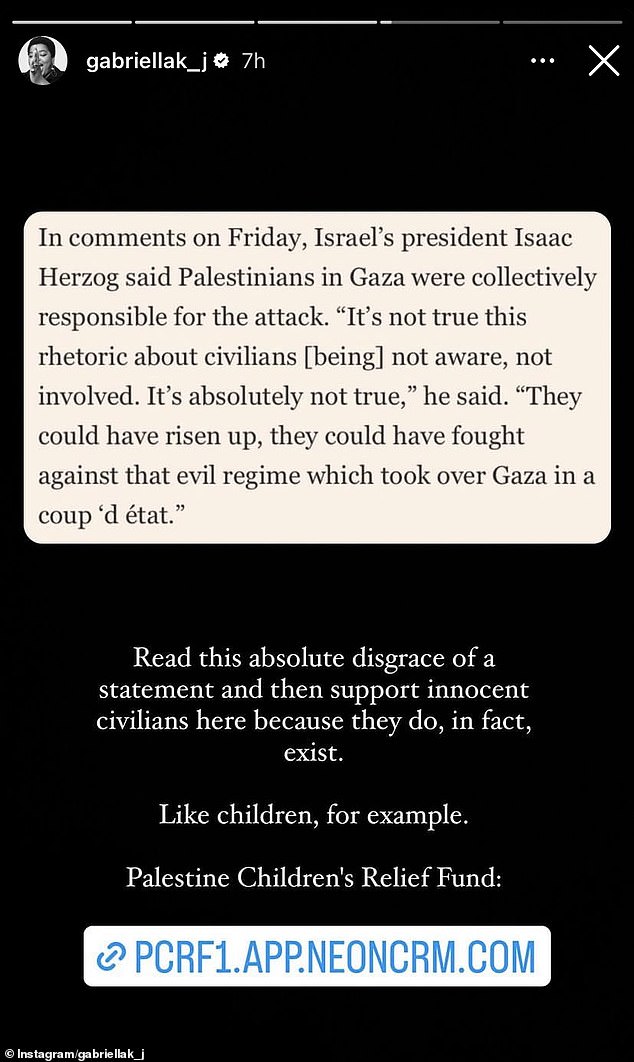 This was the editor's message after the brutal massacre by Hamas terrorists of innocent Israeli men, women and children