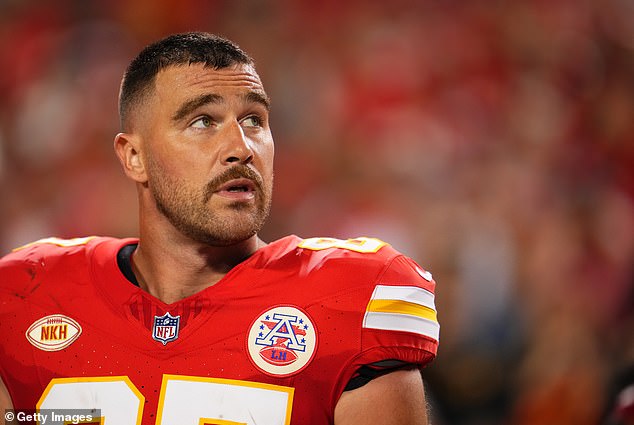 Sportster: She told Kelce last month, 