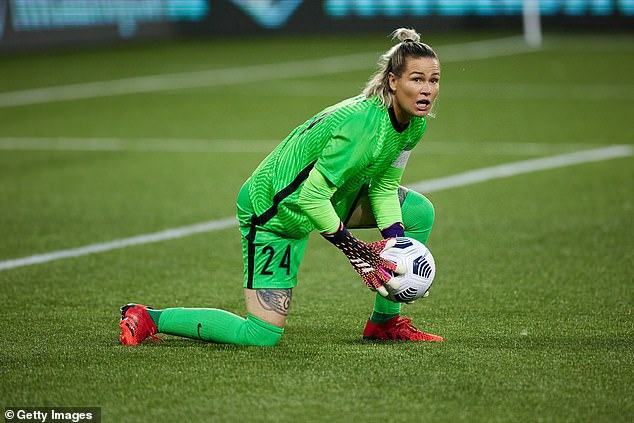 Retired: The former USA Women's National Team goalkeeper retired at the end of 2022 after 12 professional seasons;  in the picture in 2021