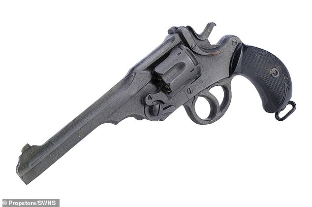 Also on the block is Ford's 1989 Indiana Jones and the Last Crusade Stunt Webley Gun, which is estimated to sell for between $9,200 and $18,400