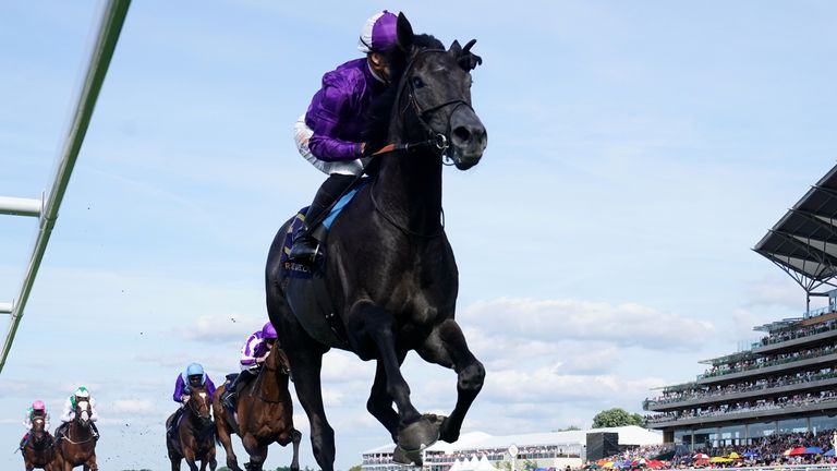 King Of Steel wins at Royal Ascot under Kevin Stott