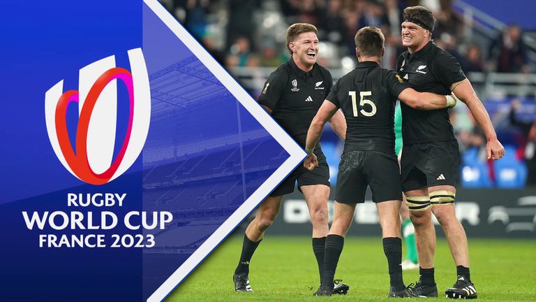 Watch the action from New Zealand's epic win against Ireland and Argentina to see Wales reach the semi-finals of the Rugby World Cup