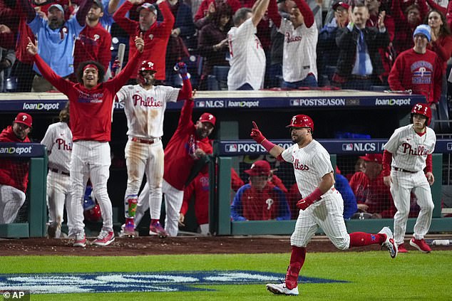 Philadelphia now has a 2-0 lead in the National League Championship series over Arizona