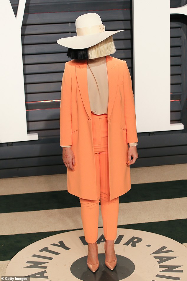 Executive producer: Paris said Australian singer-songwriter Sia, pictured in February 2017 in Beverly Hills, California, was executive producing her new album, which will be released next year