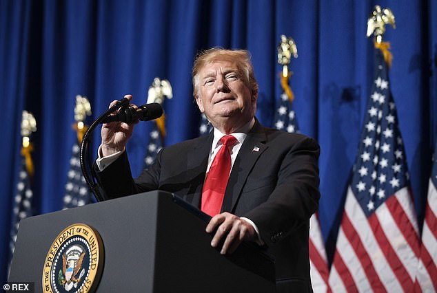 The NAR has long been the target of DOJ investigations, starting with a case filed during the Trump administration.  The photo shows the former president arriving to address the National Association of Realtors during a 2019 legislative session