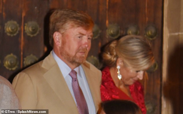 Princess Amalia's parents, King Willem-Alexander and Queen Máxima, were also present