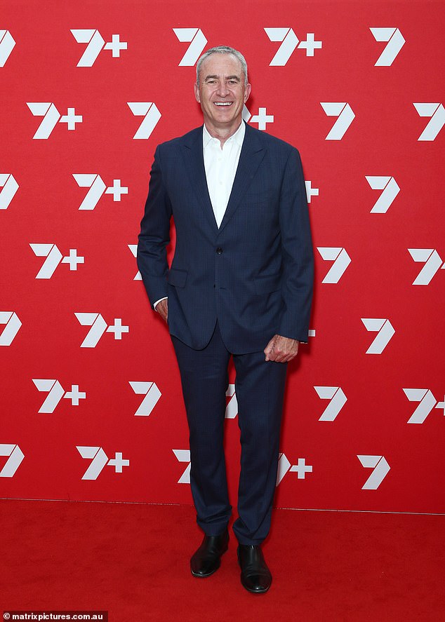 The much-loved Sunrise sports reporter, who recently split from wife Rachel after 22 years of marriage, looked a dapper bachelor on the night.