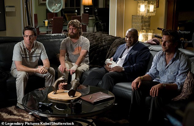 Tyson has also tried his hand at acting, appearing in films like The Hangover (above)