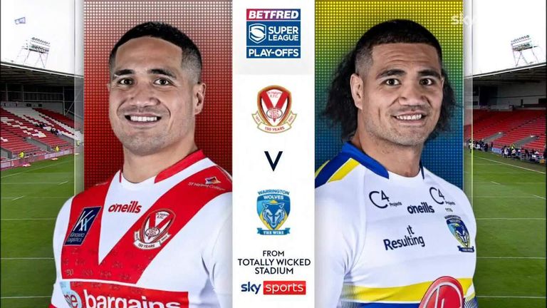 Highlights from the Betfred Super League play-off match between St Helens and Warrington