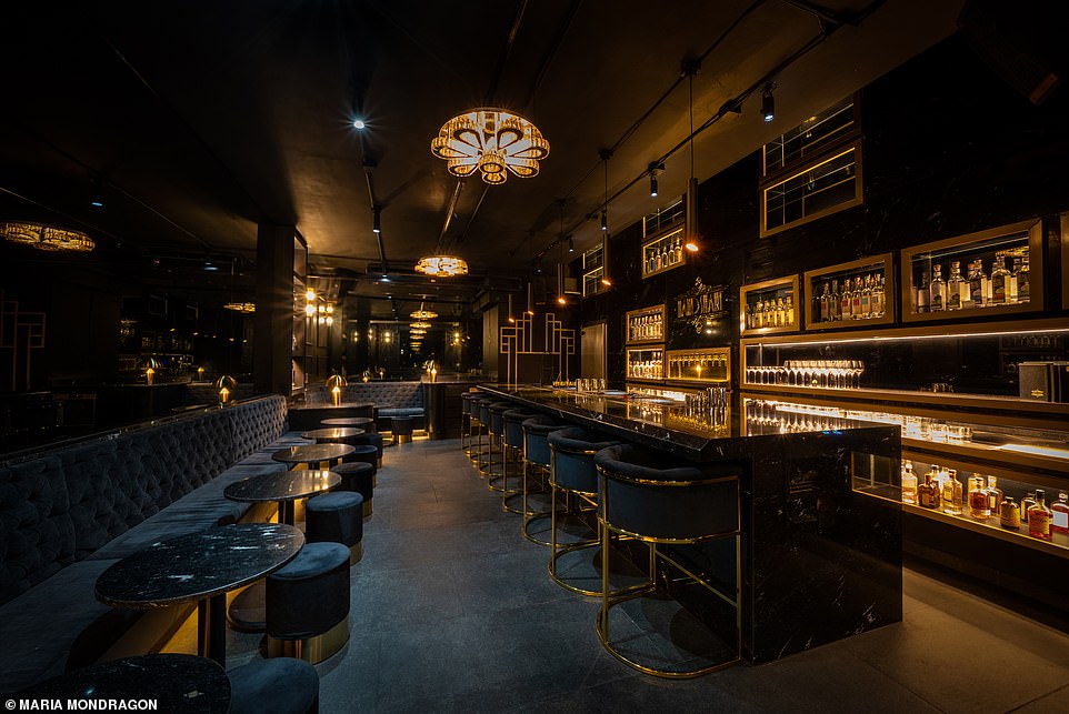 Bar Handshake Speakeasy (above) in Mexico City has moved up eight places to take the overall bronze medal in the awards