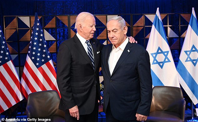 The online exchange on Wednesday came as real-world tensions in the Middle East reached new heights, with President Joe Biden visiting Israel on an emergency diplomatic mission