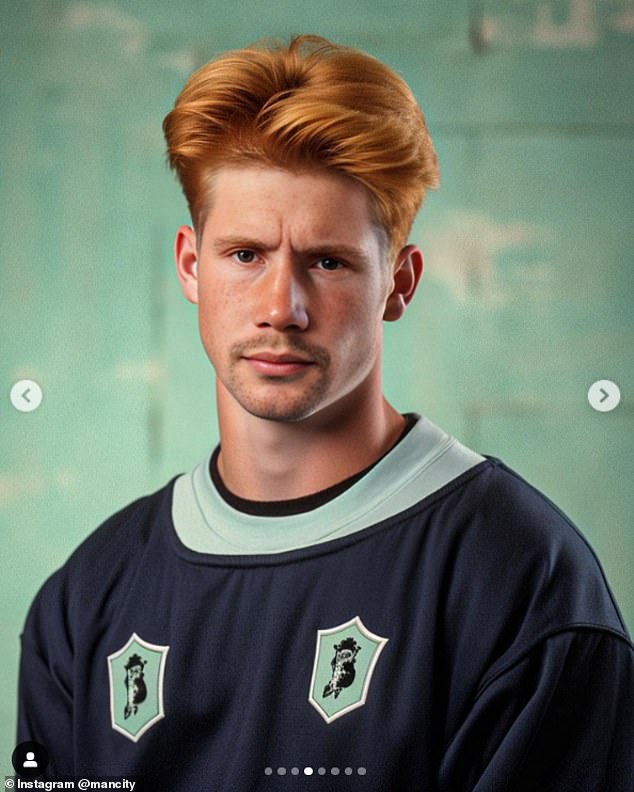 Kevin de Bruyne wore a sweater with an unknown brand and was compared to Prince Harry