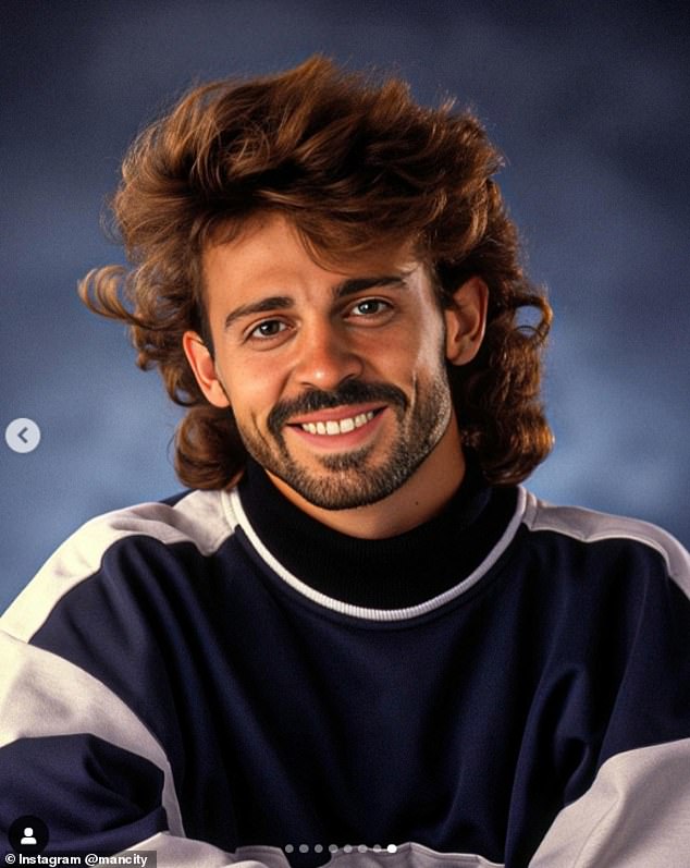 Some commentators felt that Bernardo Silva looked like Gerard Pique, only with more hair