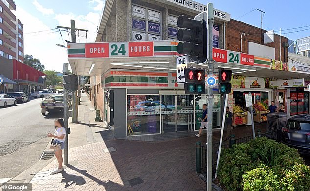 The street where the carcasses were carried up is one of the busiest in Strathfield