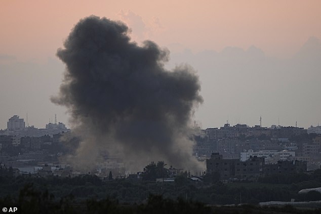 Israel has continued a steady bombardment of Gaza since the Hamas attack