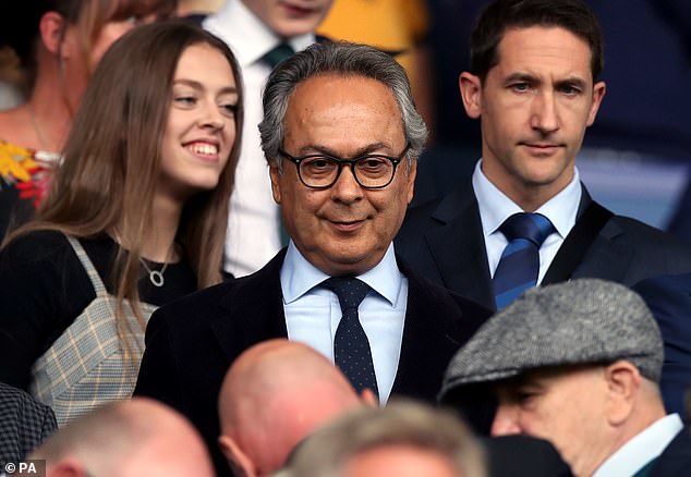 This could have huge implications for the club and impact its proposed sale to 777Partners, after owner Farhad Moshiri (above) agreed to sell his stake to the US investment company.