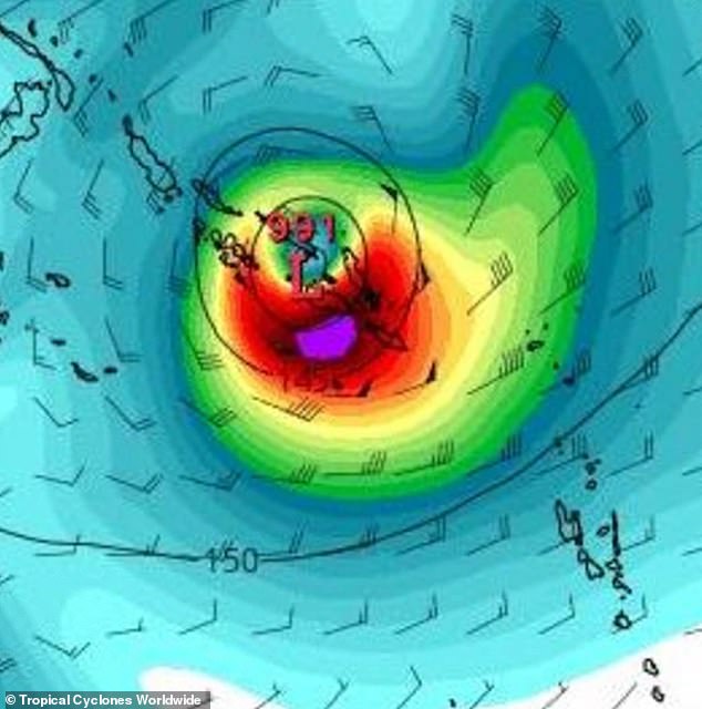 Senior meteorologist Harry Clark from the Bureau of Meteorology said there was a 