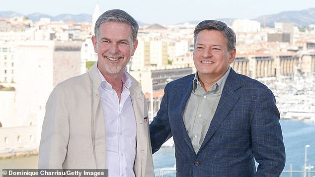 The streaming giant, led by co-CEOs Greg Peters and Ted Sarandos (pictured), saw its number of users grow by more than 10 percent to 247 million in the recently concluded third quarter.