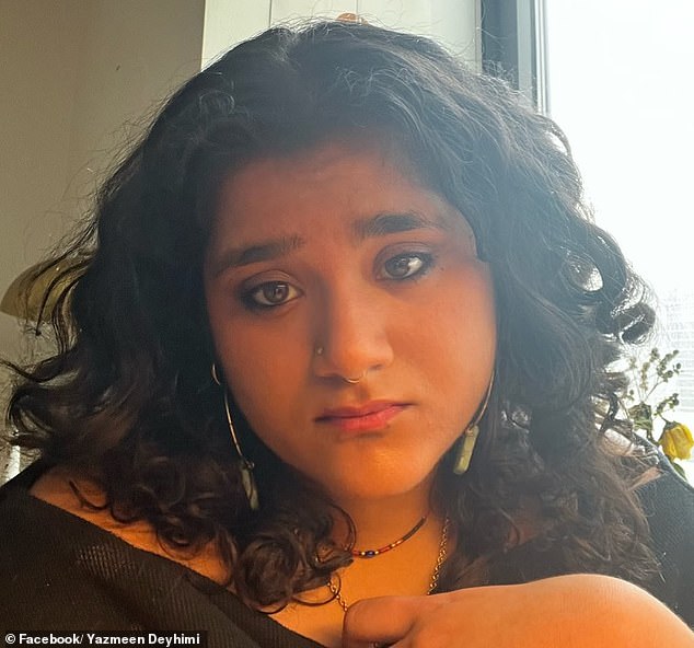 NYU student Yazmeen Deyhimi admitted to tearing down posters of Israeli hostages, blaming her exploits on 