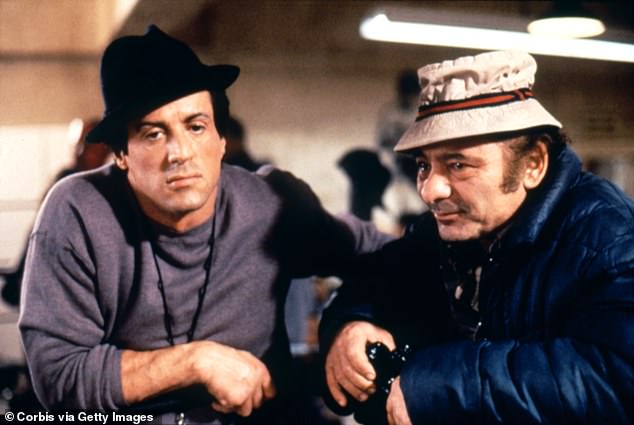 Confirmation: The Oscar-nominated star's death was confirmed by his daughter, Anne Morea Steingieser, to the New York Times;  seen on the set of Rocky V with Sylvester Stallone