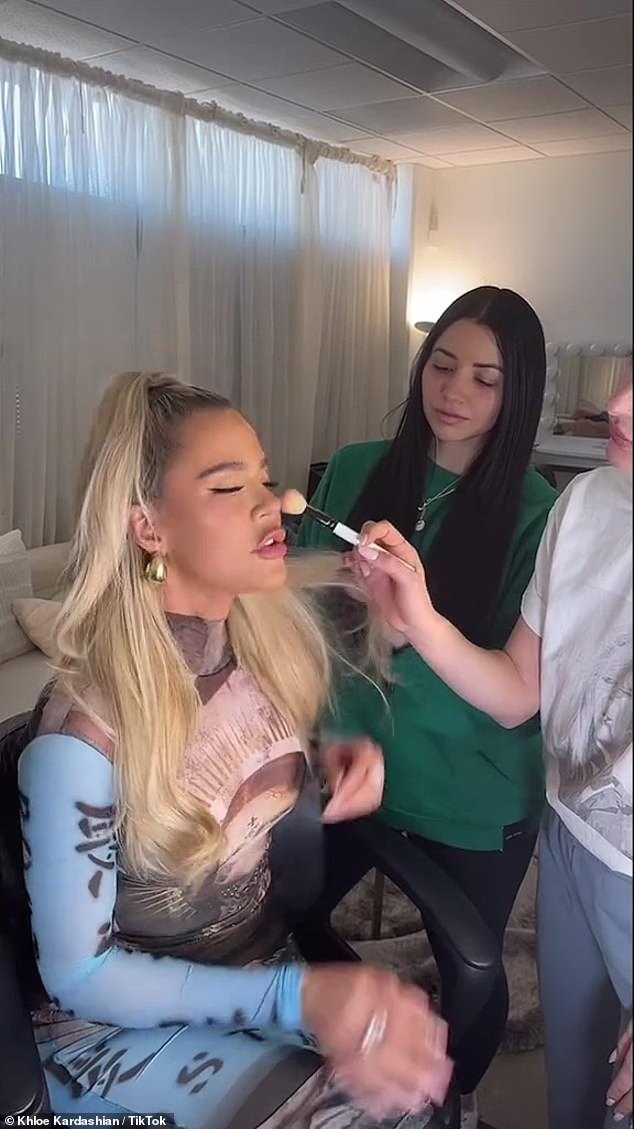 Reminder: Khloe captioned TikTok video: 'Don't be fucking rude'