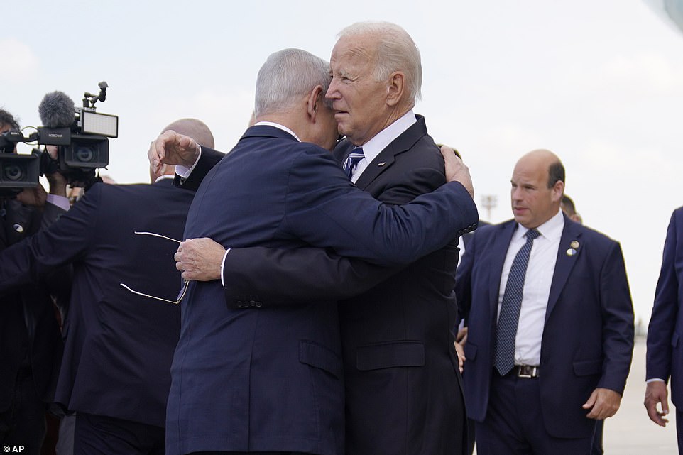 However, his trip was overshadowed by a blame game over who was responsible for an explosion that killed 500 people at a Gaza hospital.  The fallout resulted in the abandonment of plans for a summit of Arab leaders in Jordan, undermining some of the objectives of Biden's trip.  Instead, he used his speech in Tel Aviv to reiterate US support for an eventual Palestinian state and announce $100 million in aid for Gaza and the West Bank.