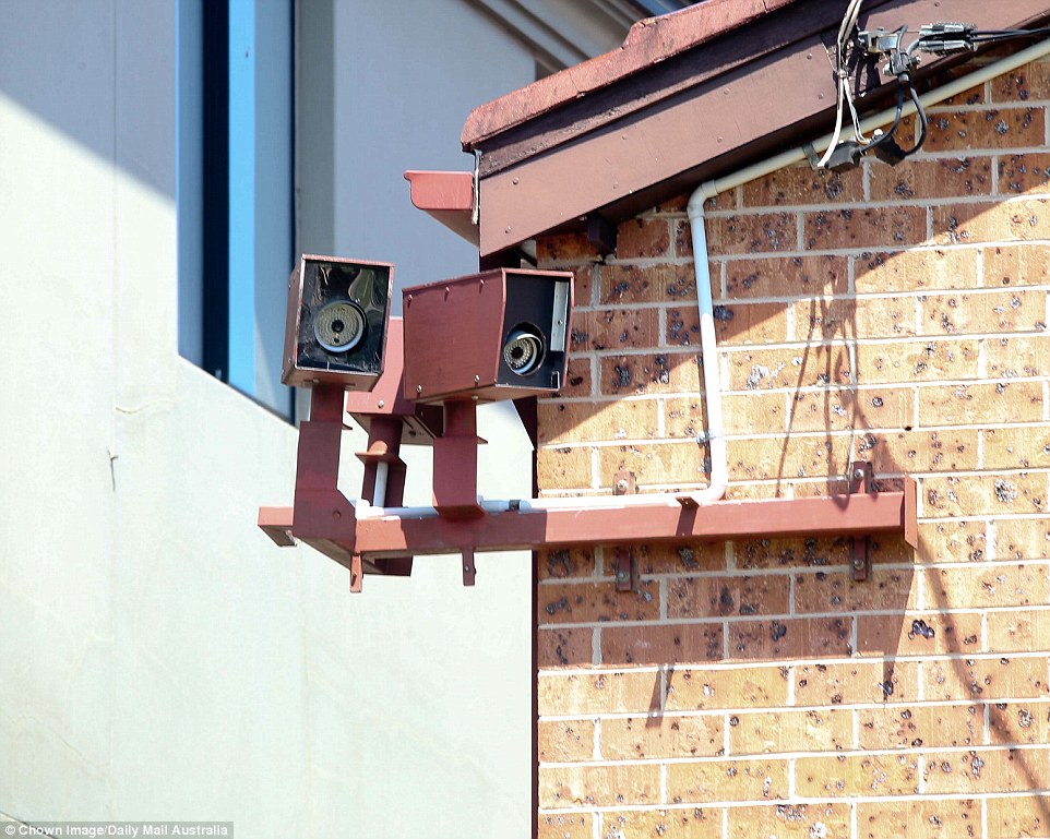 More cameras are not located in the front corner of the house, which itself has at least 10