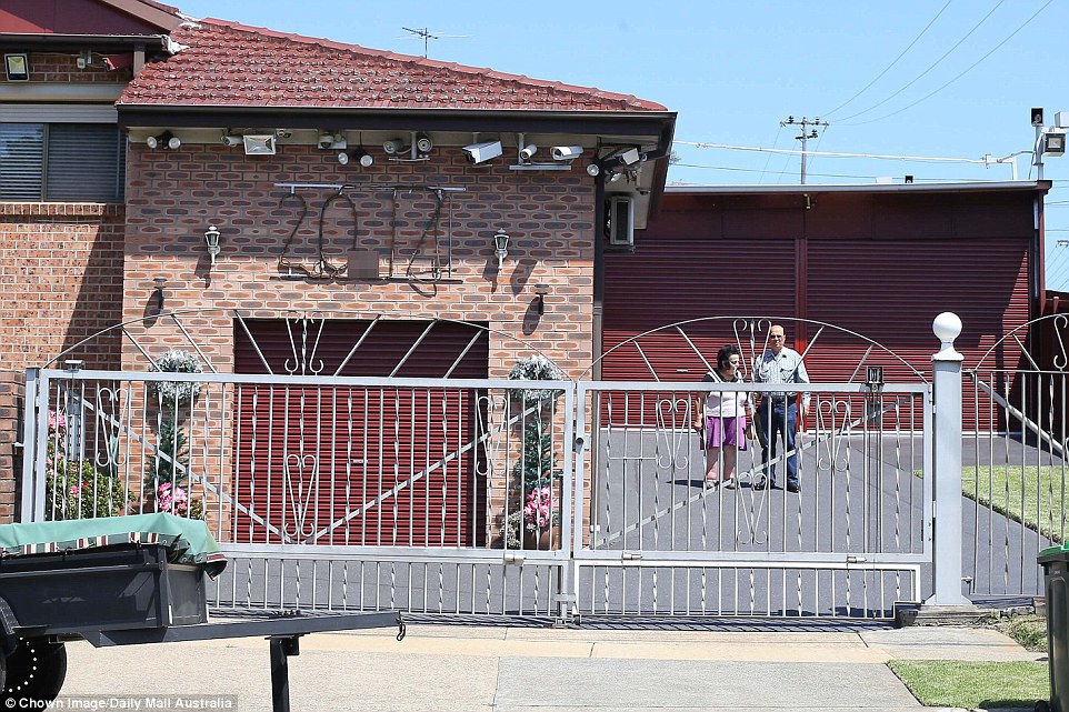   In addition to the cameras, lighting and steel gates, there are electric shutters on the garage and windows