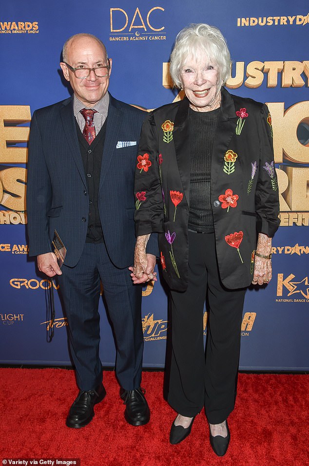 Sweet: MacLaine also shared an evening at the ceremony with Peter Levine