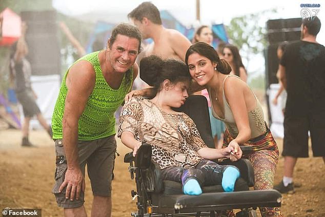 Erick Peretz and daughter Ruth (left and center in photo) were found at the festival site near the Re'im Kibbutz on Wednesday after the State of Israel wrote on X that they had been 