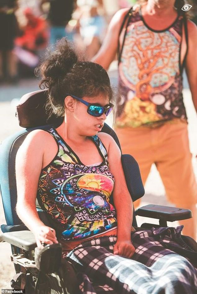 Ruth was wheelchair bound and suffered from cerebral palsy and muscular dystrophy