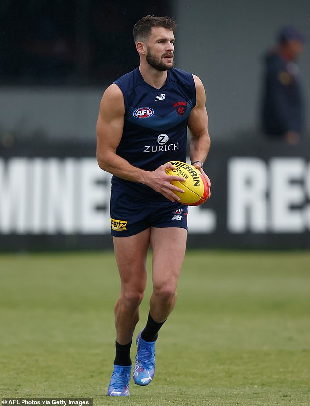 Smith scored three goals in Melbourne's semi-final defeat to Carlton and became a father for the first time in September