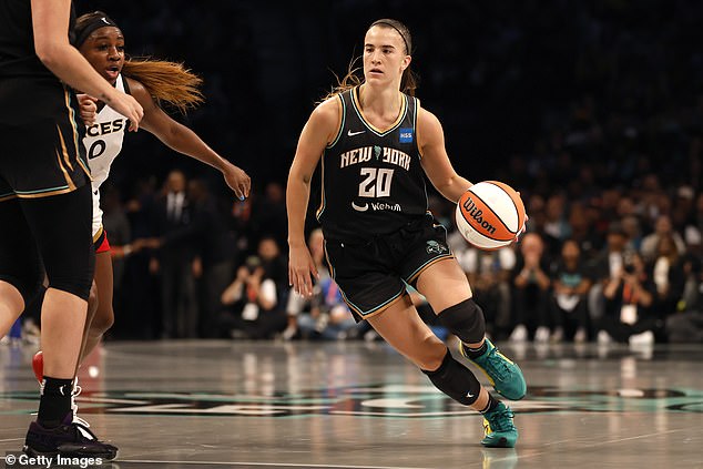 Ionescu finished the game with 13 points, three rebounds and three assists in the loss