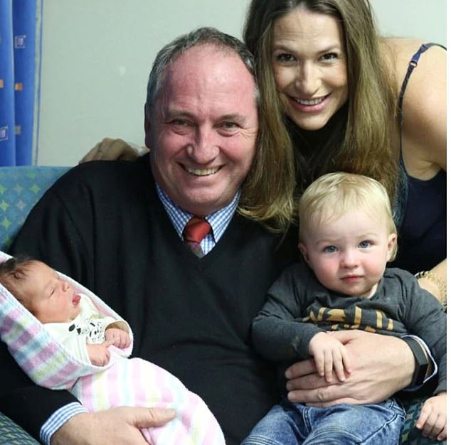 Mr Joyce and Mrs Campion are pictured with their sons Thomas and Sebastian