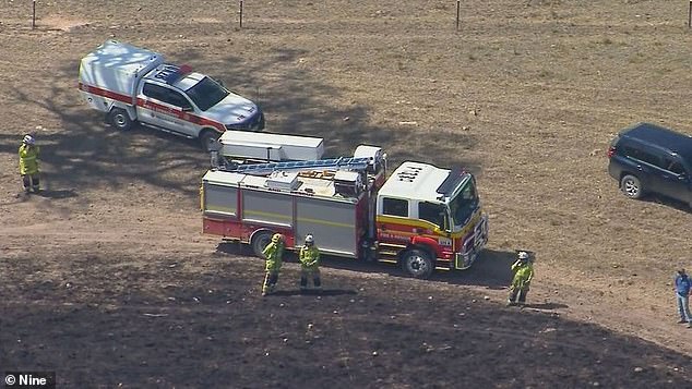 The crash took place in Palgrave, south-west of Warwick, in the Southern Downs region, just after midday