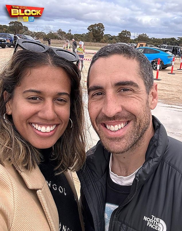 Leslie and Kyle, from Western Australia, are renovating House 1