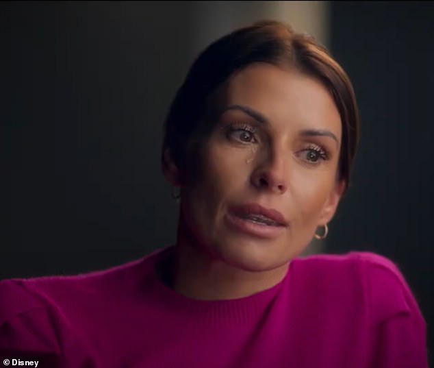 Heartbreaking: On Wednesday, Wagatha, 37, hit the headlines following the release of her Disney+ documentary Coleen Rooney: The Real Wagatha Story, a limited series chronicling her legal battle with her footballer husband, 41.