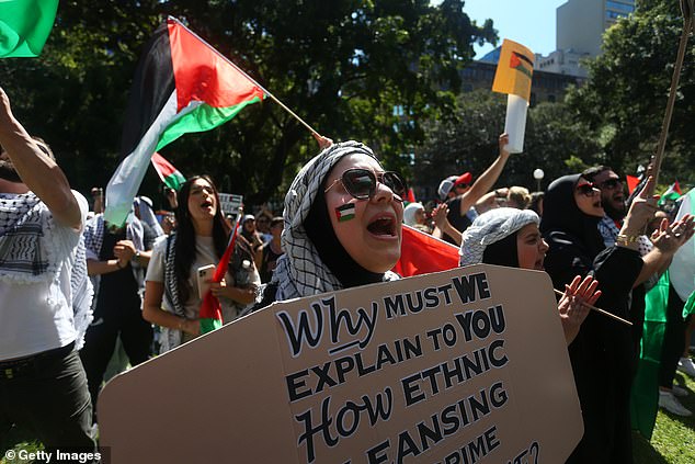 He repeatedly condemned the actions of the terror group Hamas, which carried out a brutal massacre of Israelis on October 7 and reignited an ongoing conflict, but said Palestinians in Australia were left feeling that their lives were being seen as 