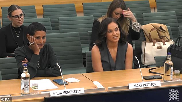 Ms Munchetty addressed the Women and Equality Committee alongside broadcaster and ex-reality TV star Vicky Pattison, who shared her own experiences with premenstrual dysphoric disorder