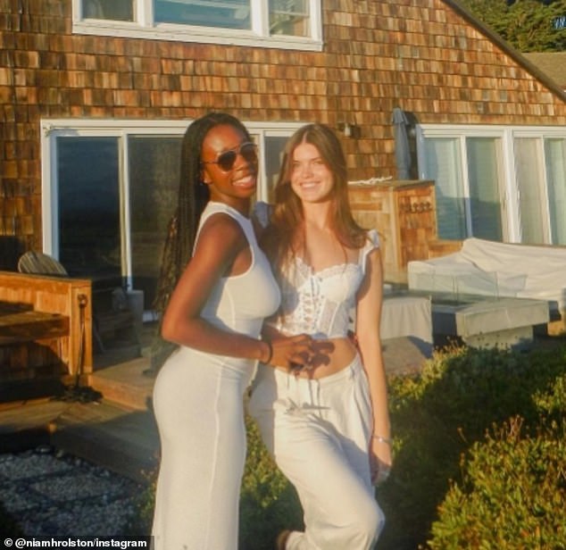 Deslyn (left) and Niamh (right).  Their friends paid tribute to the student associations after their deaths