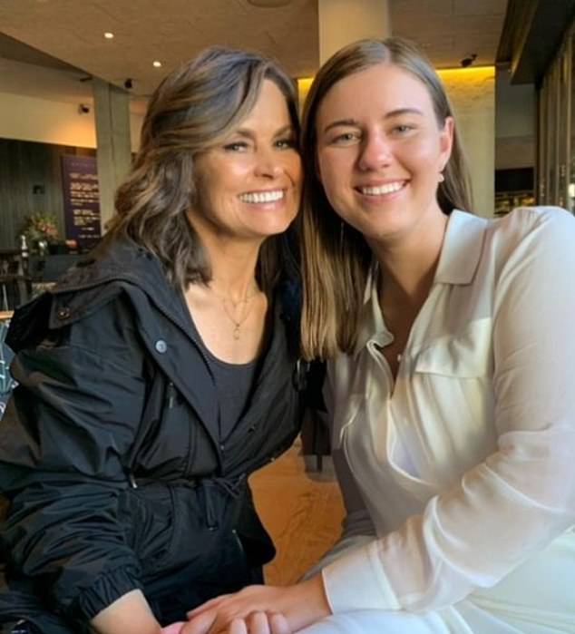 Ms Higgins (right) claimed she was raped by a former colleague at Parliament House in 2019, in an interview with Lisa Wilkinson (left)