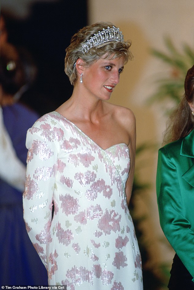 Much missed: Princess Diana pictured in Brazil in 1991