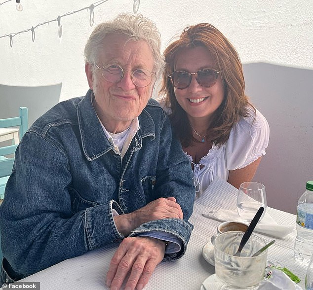 Couple: Susan shared this photo of the couple to wish Noddy a happy birthday in June