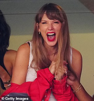 Taylor and Travis first sparked dating rumors in early September, and days later she was seen cheering him on at the Chiefs' game against the Chicago Bears (seen)